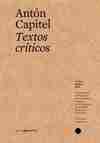 Textos Críticos #3. Antón Capitel